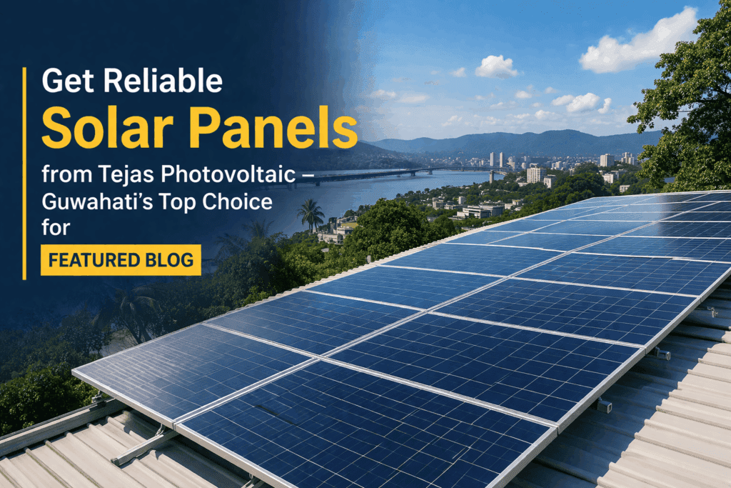 Get Reliable Solar Panels from Tejas Photovoltaic – Guwahati’s Top Choice